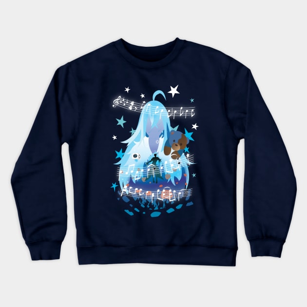 The Songstress Crewneck Sweatshirt by SwensonaDesigns